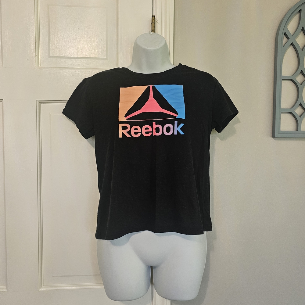 Reebok Black Graphic T-Shirt